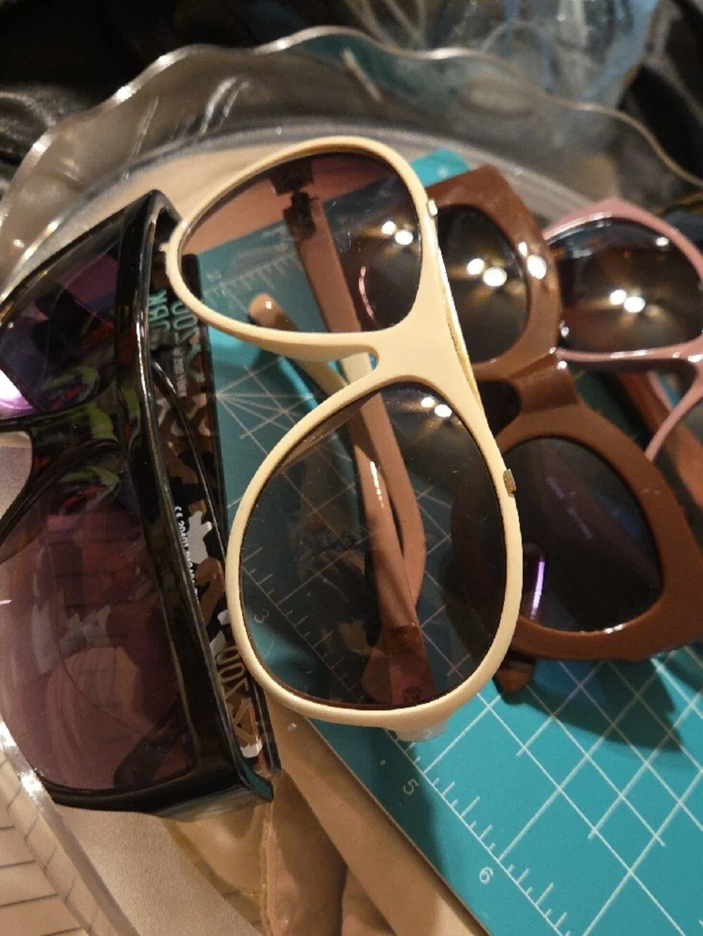 Franco Sarto Women's Sunglasses Set - Tortoise, Pink, Brown, Cream, Black